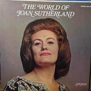 Joan Sutherland – The World Of Joan Sutherland Vinyl Record VG+ AB129
